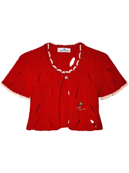 Vivienne Westwood: Красный кардиган 