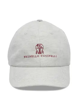 Brunello Cucinelli: Светлая кепка 