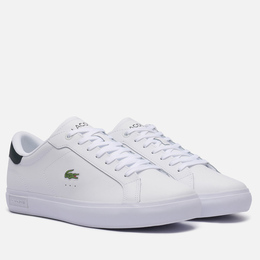 Lacoste: Белые кроссовки  Powercourt