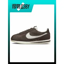 NIKE: Коричневые кроссовки  Cortez