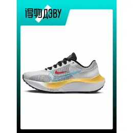 NIKE: Голубые кроссовки  Zoom Fly