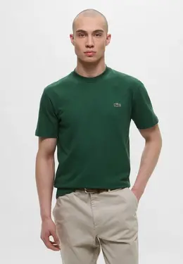 Lacoste: Зелёная футболка 