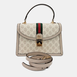 Gucci: Бежевая сумка  Ophidia