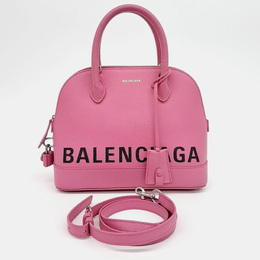 Balenciaga: Розовая сумка 