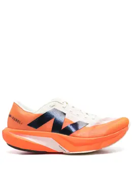 New Balance: Оранжевые кроссовки  FuelCell