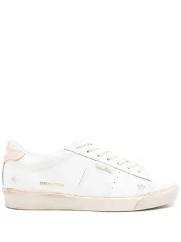 Golden Goose: Белые кроссовки 