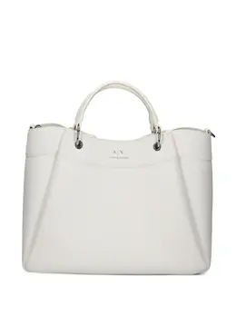 Armani Exchange: Сумка-шоппер с принтом 