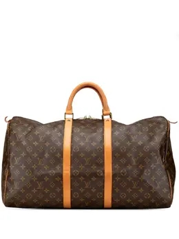 Louis Vuitton Pre-Owned: Коричневая сумка 