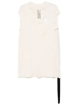 Rick Owens DRKSHDW: Прямая майка 