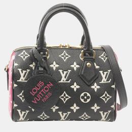 Louis Vuitton: Чёрная сумка  Speedy