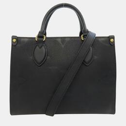 Louis Vuitton: Чёрная сумка-шоппер 