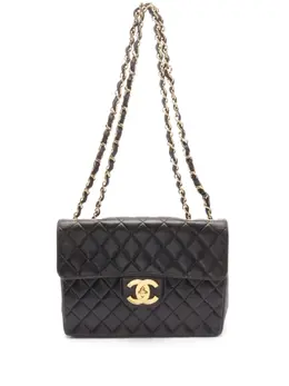 CHANEL Pre-Owned: Чёрная сумка 