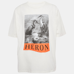 Heron Preston: Белая футболка  Heron