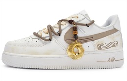 Nike: Белые кроссовки  Air Force 1