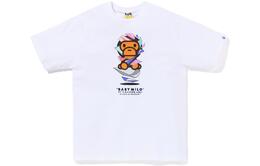 A BATHING APE: Серая футболка 