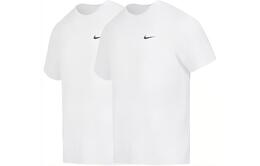 Nike: Белая футболка 