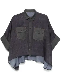 sacai: Прозрачная рубашка 