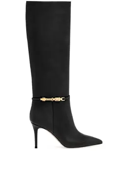 Gianvito Rossi: Чёрные ботинки 