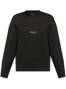 Giorgio Armani: Чёрный свитшот 