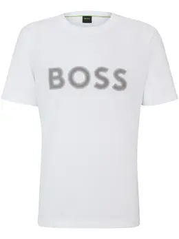 BOSS: Белая футболка 