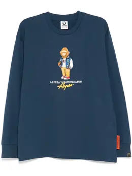 AAPE BY *A BATHING APE®: Футболка с принтом 