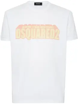 DSQUARED2: Футболка с принтом 