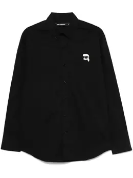 Karl Lagerfeld: Чёрная рубашка  Ikonik Karl