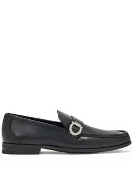 Ferragamo: Чёрные туфли  Gancini
