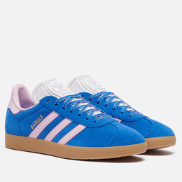 adidas: Синие кроссовки  Originals Gazelle