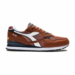 Diadora: Коричневые кроссовки 