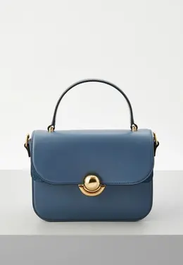 Furla: Синяя сумка 
