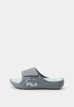 Fila: Серые шлёпанцы 