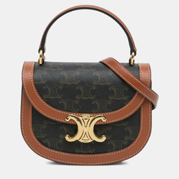 Celine: Коричневая сумка 