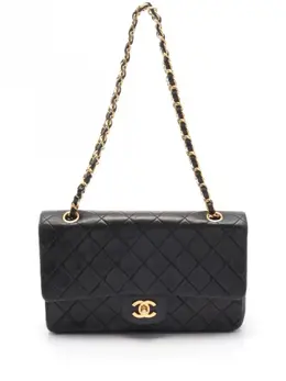 CHANEL Pre-Owned: Чёрная сумка 