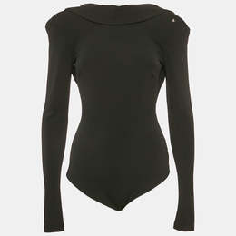 Elisabetta Franchi: Чёрный боди 