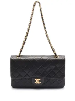 CHANEL Pre-Owned: Чёрная сумка 