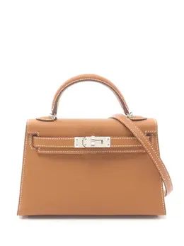 Hermès Pre-Owned: Коричневая сумка 