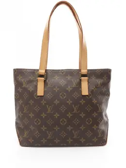 Louis Vuitton Pre-Owned: Коричневая сумка-шоппер 