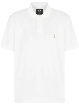 Armani Exchange: Хлопковое поло 