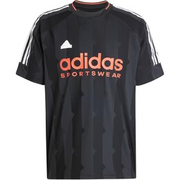 Adidas: Чёрная футболка 