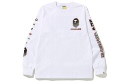 A BATHING APE: Белая футболка 