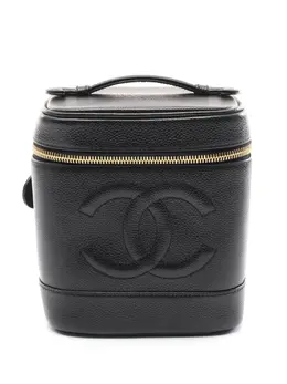 CHANEL Pre-Owned: Чёрная сумка 