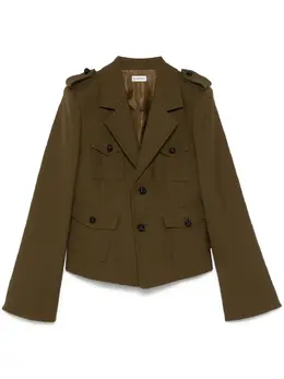 Burberry: Коричневая куртка 