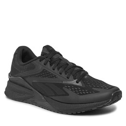 Reebok: Чёрные кроссовки 
