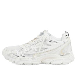 Off-White: Белые кроссовки 