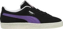 PUMA: Чёрные кроссовки  Suede