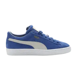 PUMA: Синие кроссовки  Suede