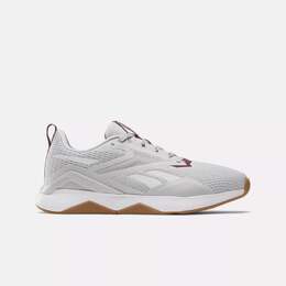 Reebok: Серые кроссовки 