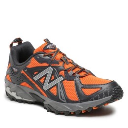 New Balance: Оранжевые кроссовки 