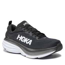 HOKA: Чёрные кроссовки 